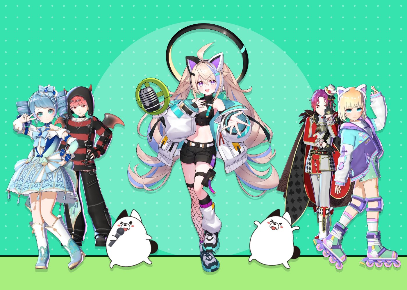 topiaのキャラクターとアバター